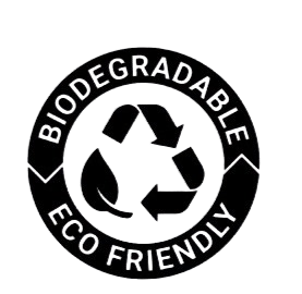100% Biodegradable and Eco-Friendly